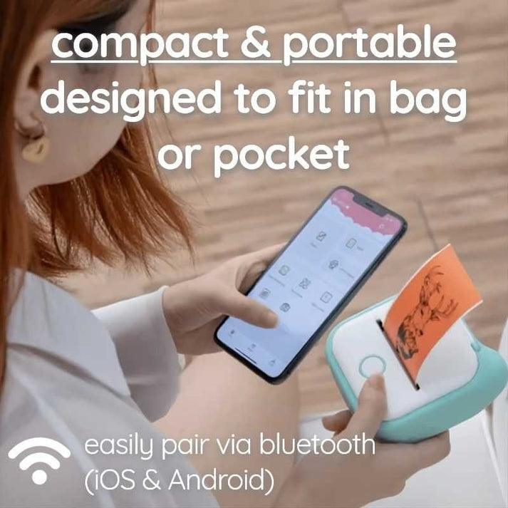 Mini Inkless Pocket Printer