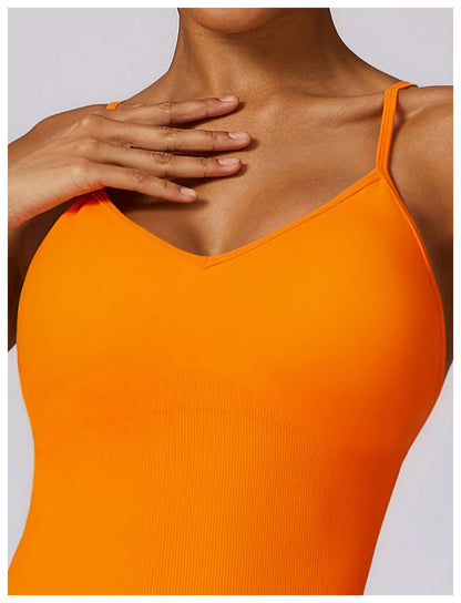 Fitness Seamless Beauty Back Yoga Jumpsuit