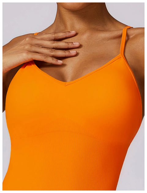 Fitness Seamless Beauty Back Yoga Jumpsuit