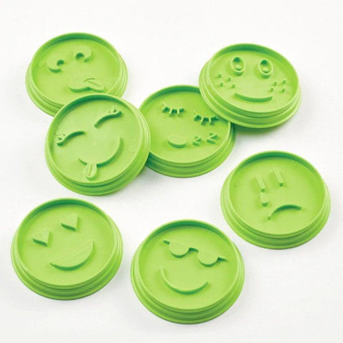 7 Piece Set Smiley Biscuit Mold Cake Decorating Cookie Cutter Set